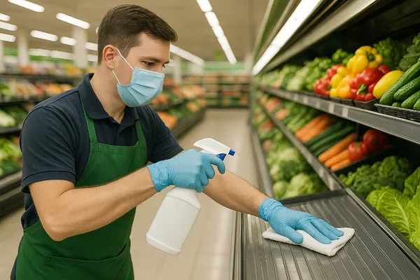 Blog Banner für Gesundheitszeugnis im Einzelhandel: Wann braucht man eine Infektionsschutzbelehrung?